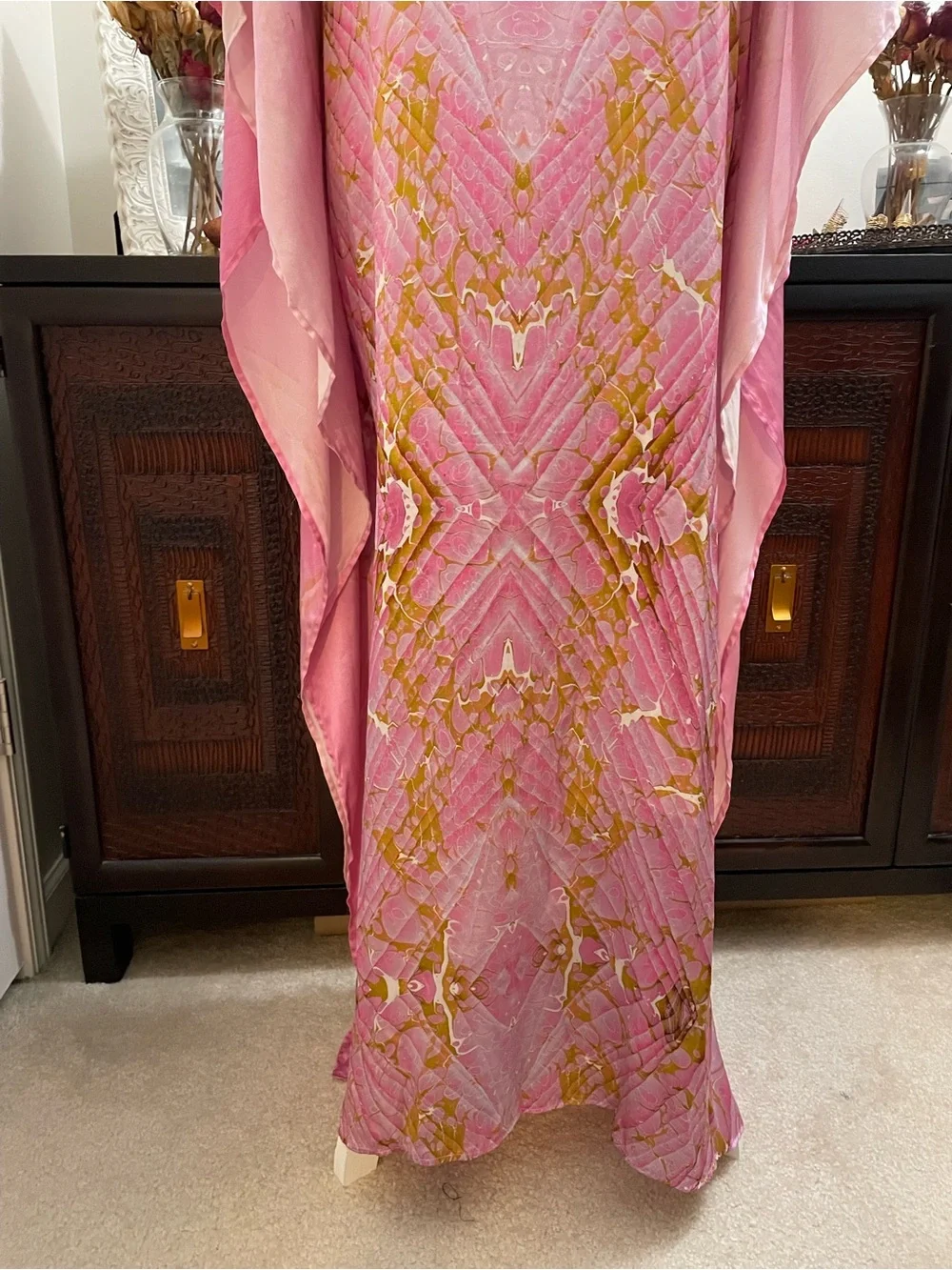NicoBlu Silk Kaftan size Large - Picture 7 of 14